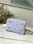 Louis Vuitton Mahina Leather Bella Bag M57856 Blue