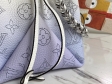 Louis Vuitton Mahina Leather Bella Bag M57856 Blue