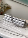 Louis Vuitton Lambskin Coussin PM M57913 Silver