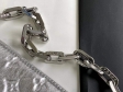 Louis Vuitton Lambskin Coussin PM M57913 Silver