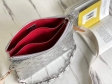 Louis Vuitton Lambskin Coussin PM M57913 Silver