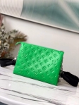 Louis Vuitton Lambskin Coussin PM M57936 LV Motion Green