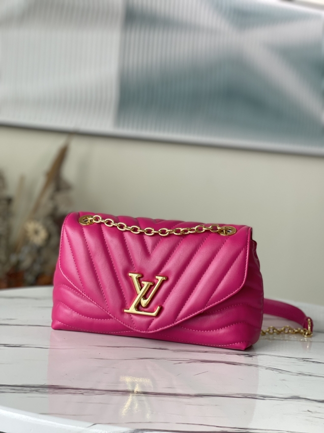 Louis Vuitton LV New Wave Chain Bag H24 in Agathe Pink - Handbags M58553