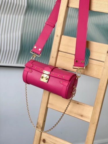 Louis Vuitton Papillon Trunk Women Epi Leather in Pink - Handbags M58649 Louis Vuitton Papillon Trunk Women Epi Leather in Pink - Handbags M58649
