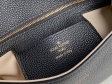 Louis Vuitton LV Pont 9 Soft PM Grained Calfskin Leather in Black - Women Handbags M58727