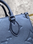 Louis Vuitton OnTheGo PM Monogram Empreinte Leather in Blue - Women - Handbags M58956