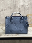 Louis Vuitton OnTheGo PM Monogram Empreinte Leather in Blue - Women - Handbags M58956