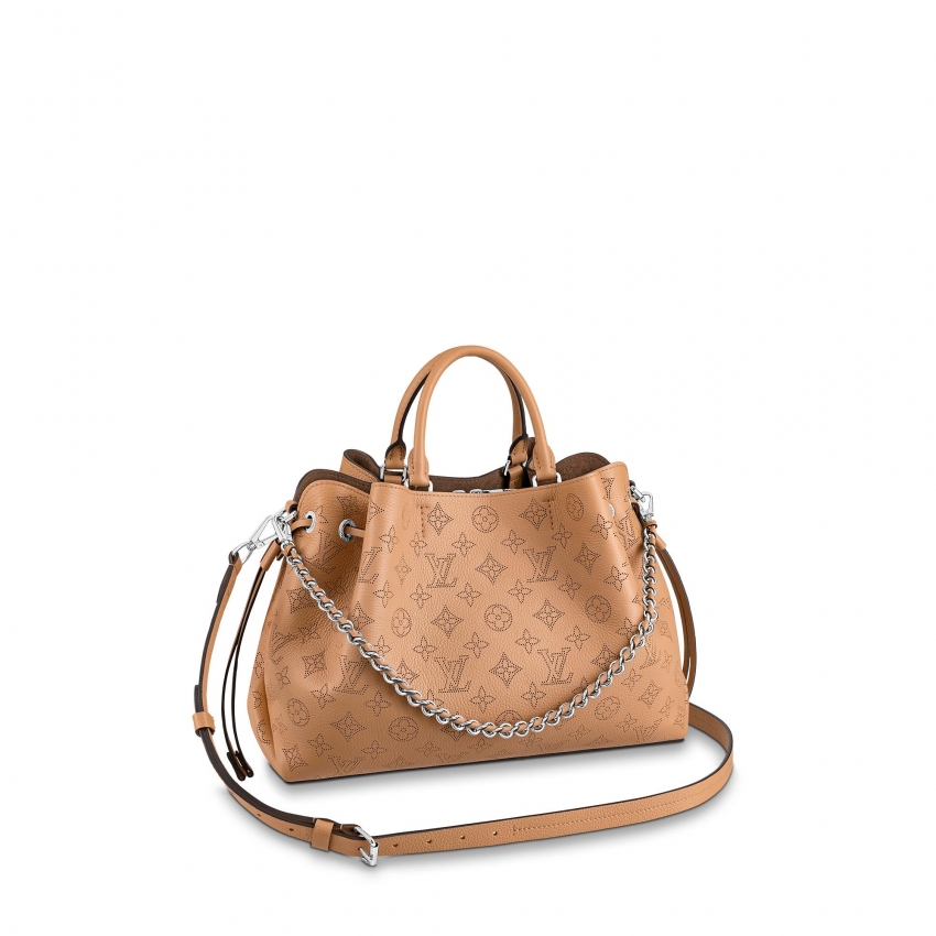 Louis Vuitton Bella Tote Mahina in Beige - Women - Handbags M59655