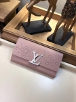 Louis Vuitton Taurillon leather Capucines Wallet M62560 Pink