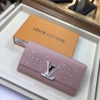 Louis Vuitton Taurillon leather Capucines Wallet M62560 Pink
