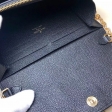 Louis Vuitton Monogram Empreinte Leather Chain Wallet M63398 Noir Black