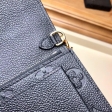 Louis Vuitton Monogram Empreinte Leather Chain Wallet M63398 Noir Black