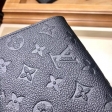 Louis Vuitton Monogram Empreinte Leather Chain Wallet M63398 Noir Black