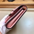Louis Vuitton Monogram Empreinte Leather Chain Wallet M63399 Rose Poudre Pink