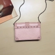 Louis Vuitton Epi Leather Trunk Chain Wallet M67508 Rose Ballerine Pink