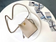 Louis Vuitton Grained calf leather NANO LOCKME BUCKET M69205 Greige