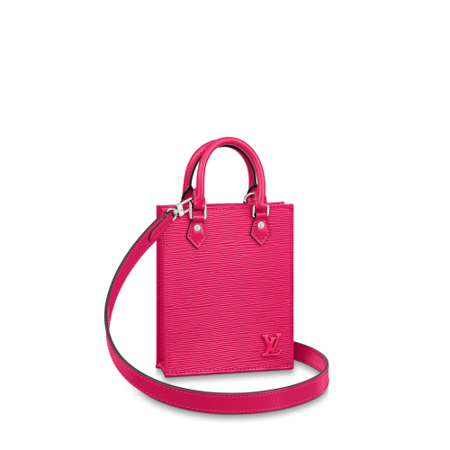Louis Vuitton Petit Sac Plat Epi Leather in Rose Pondichery - Small Leather Goods M80168 Louis Vuitton Petit Sac Plat Epi Leather in Rose Pondichery - Small Leather Goods M80168