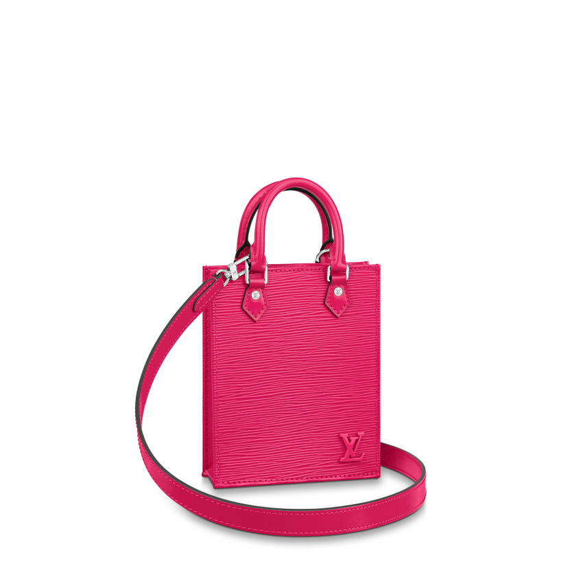 Louis Vuitton Petit Sac Plat Epi Leather in Rose Pondichery - Small Leather Goods M80168