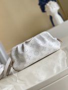 Louis Vuitton Scala Mini Pouch Mahina in White - Small Leather Goods M80410