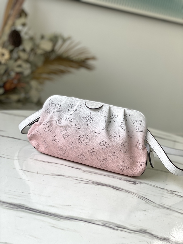 Louis Vuitton Scala Mini Pouch Mahina in Pink - Small Leather Goods M80410