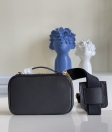 Louis Vuitton Utility Crossbody Calfskin Leather in Black - Handbags M80450