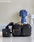 Louis Vuitton Utility Crossbody Calfskin Leather in Black - Handbags M80450