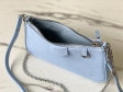 Louis Vuitton Epi Cowhide Leather Easy Pouch On Strap M80480 Celestial Blue