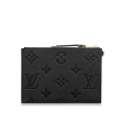 Louis Vuitton Pochette Melanie MM Monogram Empreinte Leather in Black - Small Leather Goods M80686