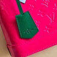 Louis Vuitton Monogram Vernis Leather Alma BB M90447 Berlingot Pink