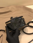 Louis Vuitton Monogram Vernis Leather Mini Boite Chapeau Handbag M90469 Black