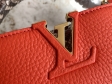 Louis Vuitton Capucines Mini Capucines in Cornaline - Women Handbags N80007