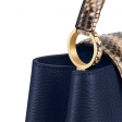 Louis Vuitton Capucines BB Capucines in Blue - Women Handbags N80071