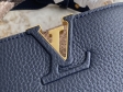 Louis Vuitton Capucines Mini Capucines in Blue - Women Handbags N80421
