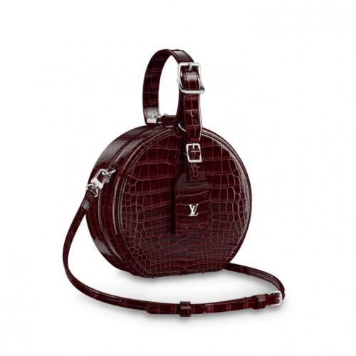 Louis Vuitton Crocodilien Brillant Petite Boite Chapeau N94635