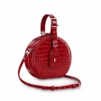 Louis Vuitton Crocodilien Brillant Petite Boite Chapeau N95054 Rubis