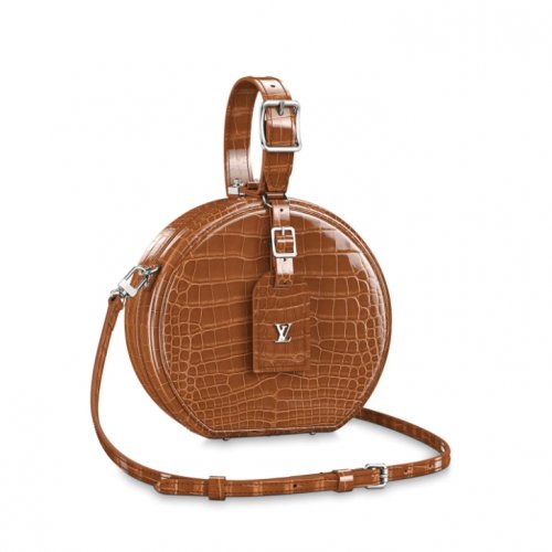 Louis Vuitton Crocodilien Brillant Petite Boite Chapeau N95101 His Louis Vuitton Crocodilien Brillant Petite Boite Chapeau N95101 His