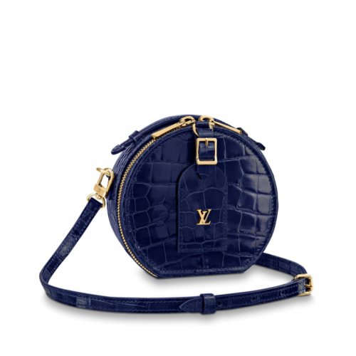 Louis Vuitton Crocodilien Brillant Mini Boite Chapeau Handbag N97083 Louis Vuitton Crocodilien Brillant Mini Boite Chapeau Handbag N97083