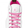 Louis Vuitton Lv Squad Sneaker Boot White / Pink - Women - Shoes 1A9405