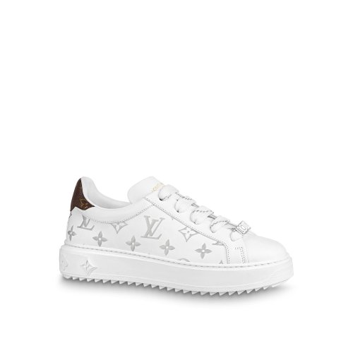Louis Vuitton Time Out Sneaker in Silver - Women - Shoes 1A9HBD