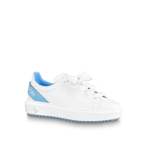 Louis Vuitton Time Out Sneaker Light Blue - Women - Shoes 1A9Q0O