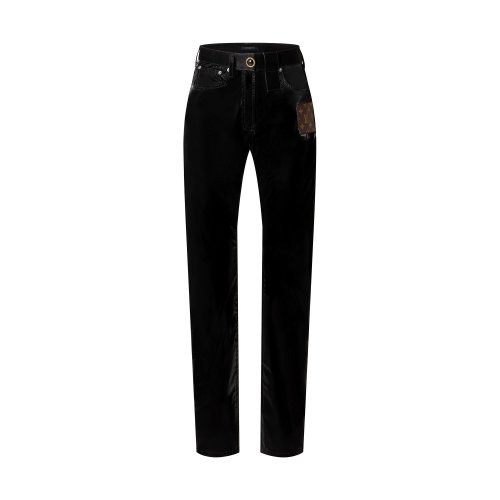 Louis Vuitton Monogram Patch Stretch Nylon Pants - Women - Ready-to-Wear 1A9WKM
