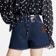 Louis Vuitton Monogram Patch Denim Shorts - Women - Ready-to-Wear 1A9WPC