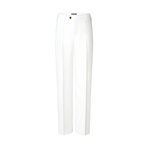 Louis Vuitton Tailored Straight-Cut Pants Milk White - Women - Ready-to-Wear 1A9WRQ