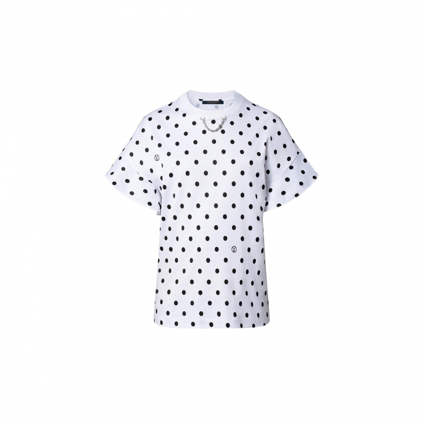 Louis Vuitton Polka Dot T-Shirt - Women - Ready-to-Wear 1A9Y2O