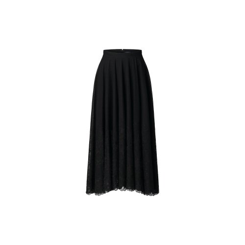 Louis Vuitton Embroidered Tulle Midi Skirt - Women - Ready-to-Wear 1A9YI1