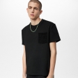 Louis Vuitton Hand Crocheted LV Pocket T-Shirt - Men - Ready-to-Wear 1AA4TA