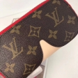 Louis Vuitton Monogram Glasses Cases Emilie GI0196 Red