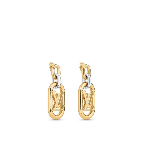 Louis Vuitton Everyday Chain LV Earrings S00 - Women - Accessories M00603