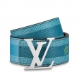 Louis Vuitton LV Initiales Damier Stripes 40MM Reversible Belt Damier Other - Men - Accessories M0520S