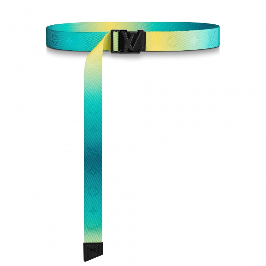 Louis Vuitton LV Initials Webbing 35MM Belt - Men - Accessories M0523Z